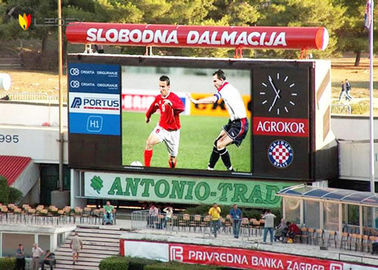 屋外サッカースタジアム P5 デジタルビッグLEDディスプレイ ビデオ壁 掲示板 防水 高明るさ