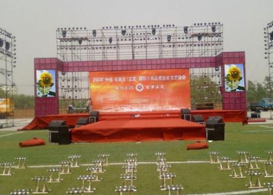 P6 屋外用フルカラーLEDディスプレイ画面 6mmピクセル SMD 3535