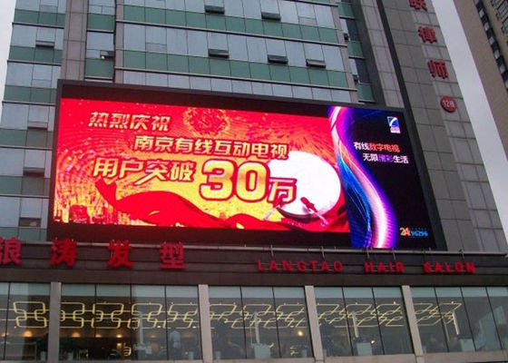 P8 屋外用フルカラーLEDディスプレイ 8mmピクセル 32x16ドット