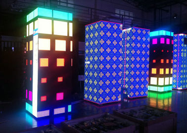P3 SMD 室内 RGB LED レンタルスクリーン,フルカラー 2500nits 明るさ 鉄/鋼 シャーシ素材