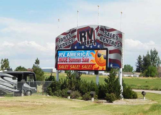 P5 屋外用フルカラーLEDビジョン 5mmピクセルピッチ IP65防水