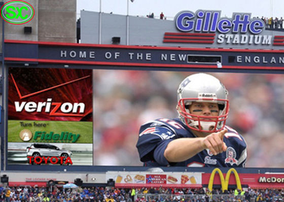 P10最高は保証5年ののリフレッシュ レートのバスケットボールの競技場のLED表示を