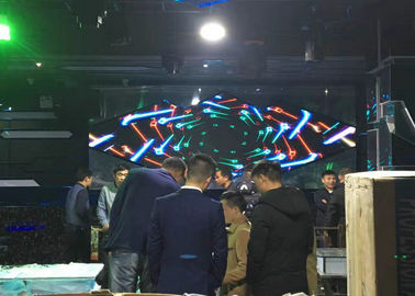 高明るさP6レンタル フルカラーLEDディスプレイ 鋳型アルミ,64x32点