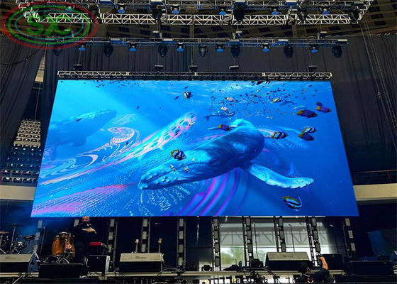 P2.976 P3.91 P4.81 鋳造型アルミキャビネット 屋外防水レンタルLEDスクリーン