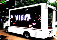 移動式LEDスクリーンのトラックのフル カラー車によって取付けられる導かれたトラックの広告ピッチ6mm