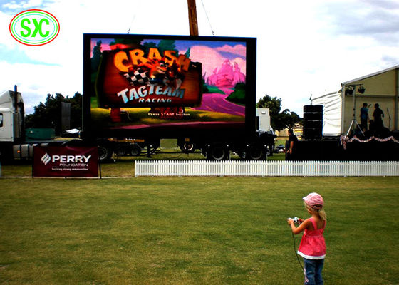 フルカラーRGB IP65防水LEDディスプレイ画面、屋外広告用カスタムサイズ