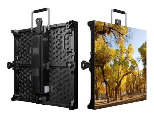 P3.91 500x500mm IP65 防水 LED ディスプレイ 5000cd/㎡ 輝度