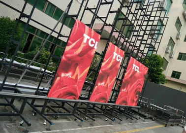 P4 高明るさ 屋外 フルカラー LED 鋳型アルミ 3 年間の保証