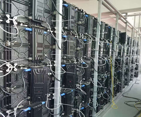 P4.81 SMDフルカラーLEDビデオ壁パネル 500x500mm IP65