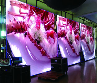 垂直鋳型アルミスクリーン HD RGB LEDディスプレイ LEDビデオスクリーン 250x250mm モジュール