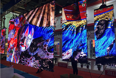 高亮度室内 P4 LED ダイカスト アルミニウム ビデオ 壁 スリムタイプ 鉄鋼 キャビネット