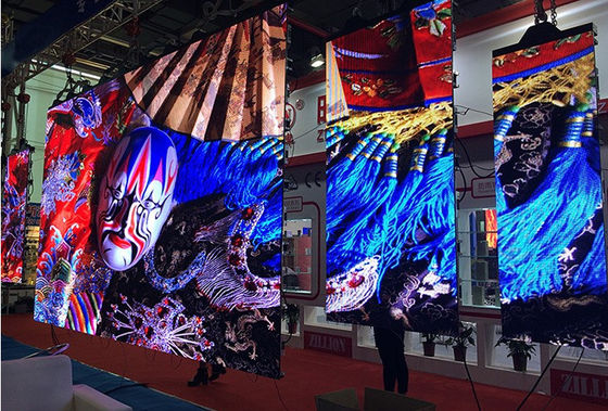 COB P0.9 LEDディスプレイ / インダースフルカラーLEDスクリーン密度 27777 ミーンウェル電源