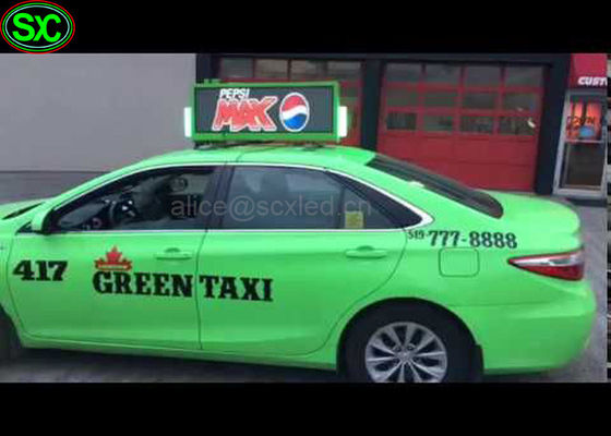 HDのビデオIP65は車の屋根によって導かれる印の表示を、導かれた印の倍味方しました防水します