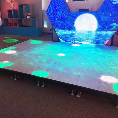 RGB 輝く LED ダンスフロア 防水評価 LSN/NoVa 制御システム0