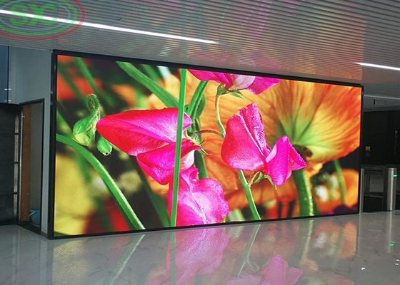 フルカラーレンタル インドアアウトドット P4.81 HD ビデオウォールのためのLEDスクリーン画像