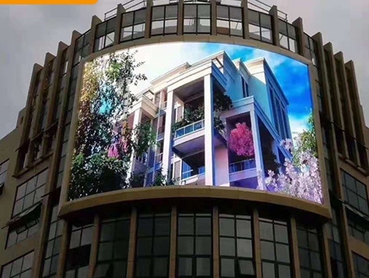 フルカラー 屋外 防水 LED デジタル シグネージ 柔軟性 HD モザイクなし 屋外 フルカラー LED ディスプレイ