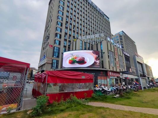 外部LEDディスプレイ ダイアプリP6P8P10 固定ビデオ壁ディスプレイ 掲示板 広告用LEDディスプレイ