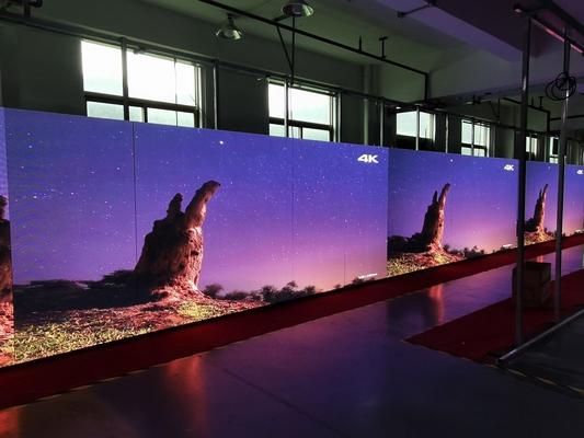 P2.5 高画質の室内フルカラーLEDディスプレイ 640×640mm キャビネットフロントサービス