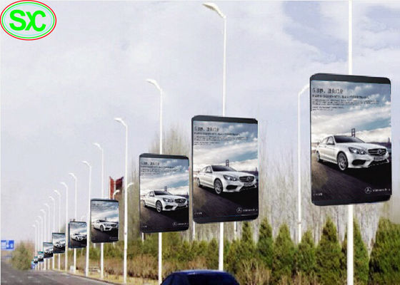 P6ポーランド人の防水導かれたスクリーンは屋外広告の通りのためのWIFI 4Gに署名します