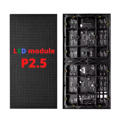 P2.5 ポジティブメンテナンス 固定スクリーン 室内広告 LED 鋳型アルミスクリーン