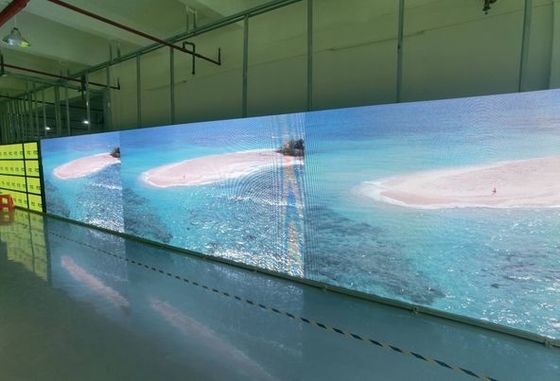 IP67 屋外1万点/平方メートル RGB LED 型 鋳型 アルミ スクリーン 960mmx960mm キャビネット