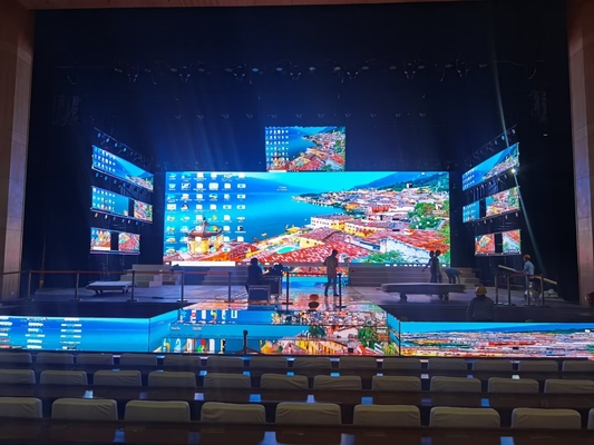 P6.67 固定LEDスクリーン 屋外防水 デジタル広告 掲示板 2x3m