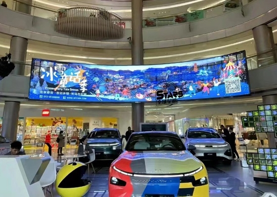 レンタ RGBステージ LEDスクリーン インドୋର LEDテレビ 壁 騒音なし 62500点/平方メートル