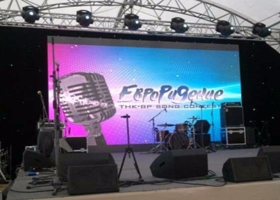 P10 屋外 フルカラー 防水 高画質 LED 鋳型 アルミ キャビネット 3 年間の保証