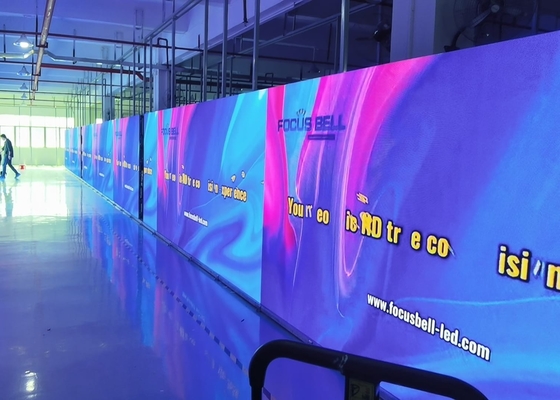 P2.5 ビデオ画像 フルカラーLED ダイカストアルミニウム 10000点/平方メートル ピクセル密度