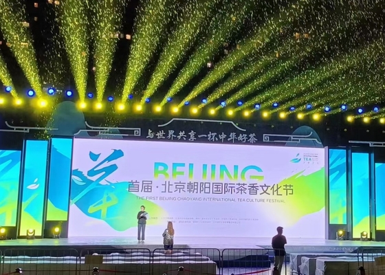 P2.5 ビデオ画像 フルカラーLED ダイカストアルミニウム 10000点/平方メートル ピクセル密度