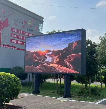スーパー防水DIP346 屋外フルカラー LED 型アルミスクリーン