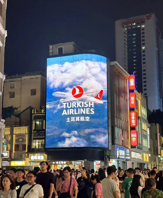 320×160mm 屋外LEDビデオディスプレイ/交通イベントLED広告ディスプレイ