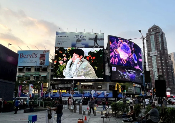 P4 高明るさ 屋外 フルカラー LED 鋳型アルミ 3 年間の保証