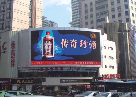 鋳型アルミニウムスクリーン レンタル/固定設置 大型屋外フルカラーLEDディスプレイ,P20軽量LEDパネル