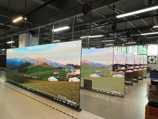 HD 室内フルカラー LED レンタルスクリーン 2500 CD/sqm ビューイングアングル