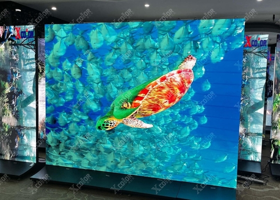 カスタマイズされた LED 型 鋳型 アルミニウム TV 壁防水画面/P10 室内 LED モニター エピスターチップ付きレンタル
