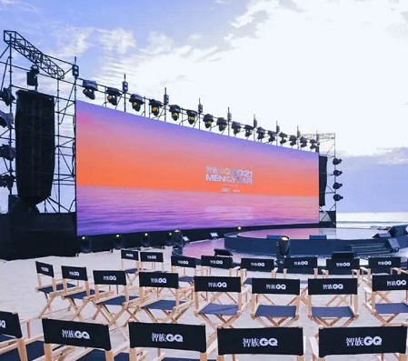 P10 プログラム可能なビデオテレビ SMD LEDスクリーンパネル Rgb 320mmx160mm モジュール