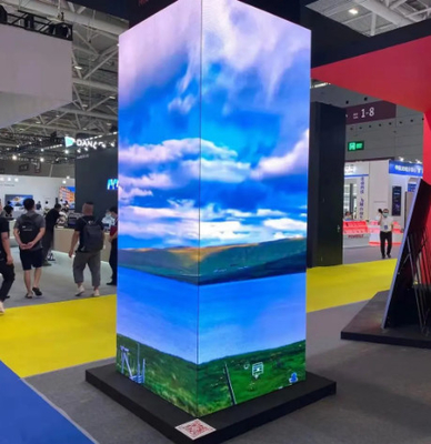 カスタマイズされたフルカラーLED ダイカスト アルミ 画面 2500 CD/Sqm 室内 LED 広告画面