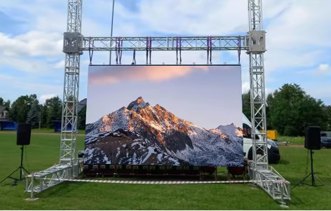UL ISO2001 認定 防水 屋外 P10 RGB LED TV 壁 SMD3528