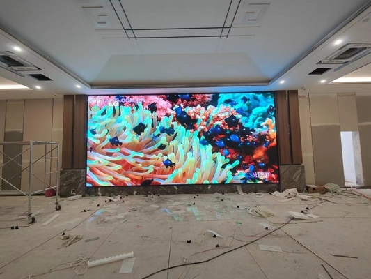 鋳造型アルミスクリーン P1.667 ピッチ LED 舞台背景,インダース LED ディスプレイ 1R1G1B