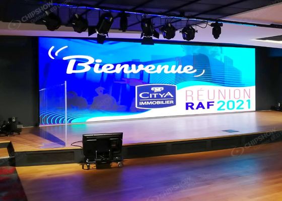 P6 SMD 屋内レンタル LED ディスプレイ画面 5000cd/m2 輝度