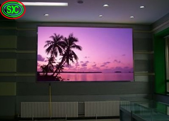 P4 フルカラー インダース LED ビデオ ウォールスクリーン 80*40 モジュールの解像度 広告掲示板