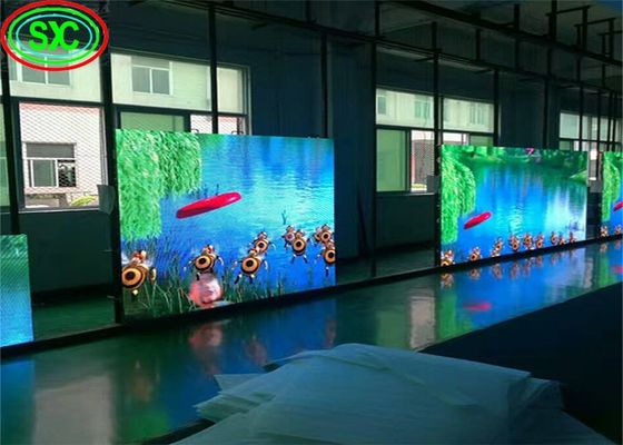 お買い得 レンタル スクリーン 鋳型 アルミ キャビネット 広告 RGB 室内 P3.91 1R1G1B HD LED モニター オンライン