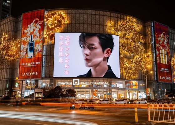 P8 アウトドアレンタル フルカラーLEDディスプレイ 256*128 サイズ 壁ディスプレイと商店センター 32*16 解像度