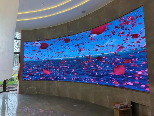 ステージウェディングホール用のインダース・フィーンピッチ超薄型SMD P2フルカラーLEDディスプレイスクリーン