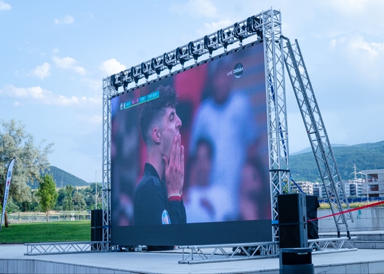 P8 スポーツやイベント用の高明るさの屋外フルカラーLEDレンタルスクリーン