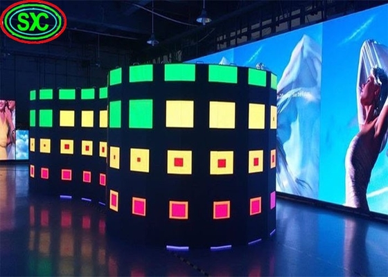 カスタマイズされたキャビネットサイズ固定LEDディスプレイモジュールと3200mmx160mmディスプレイパフォーマンスソリューション