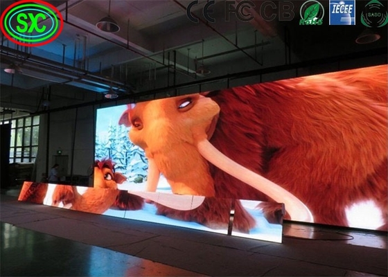 室外 P4 フルカラー SMD LED 型 鋳型 アルミ スクリーン 省エネ 3 年間の保証