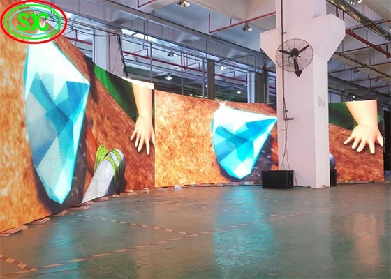 騒音のないP3 P4 室内フルカラーLEDディスプレイ 高明るさLEDスクリーンレンタル