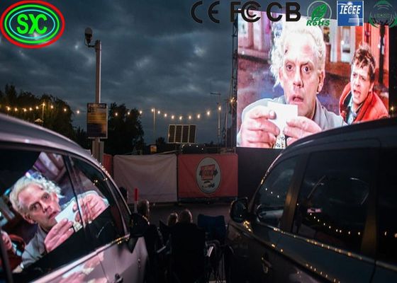 P10 SMD3535 屋外LED広告画面 10mmピッチ IP67 防水